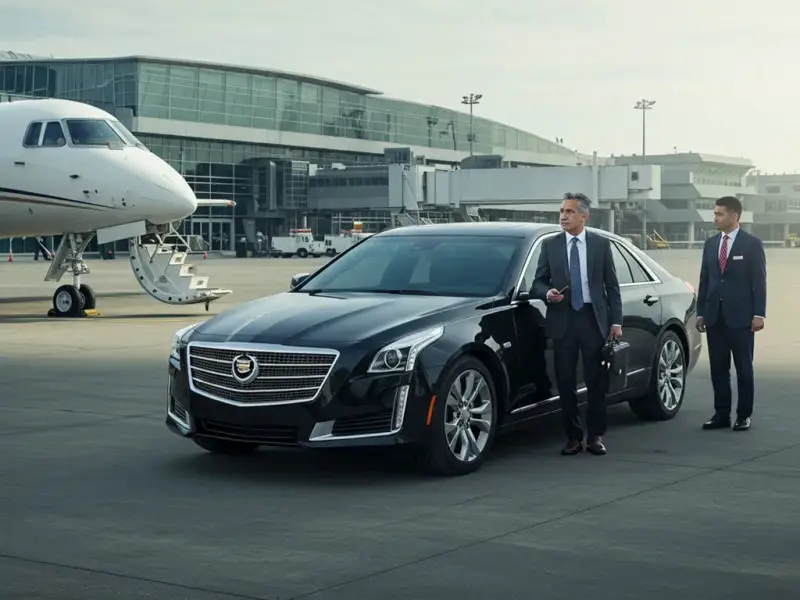 Parsippany Limo & Car Service airport pickup vehicle
